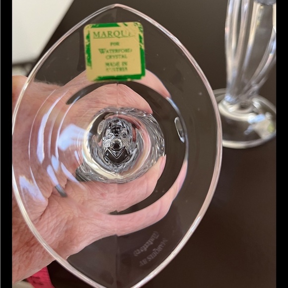 Waterford Crystal Marquis  Candle Stick  Holder Set Of 2 Made In Austria 7” - Picture 4 of 6